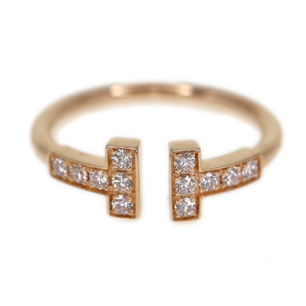 TIFFANY Wire Ring Pink Gold Accessory
